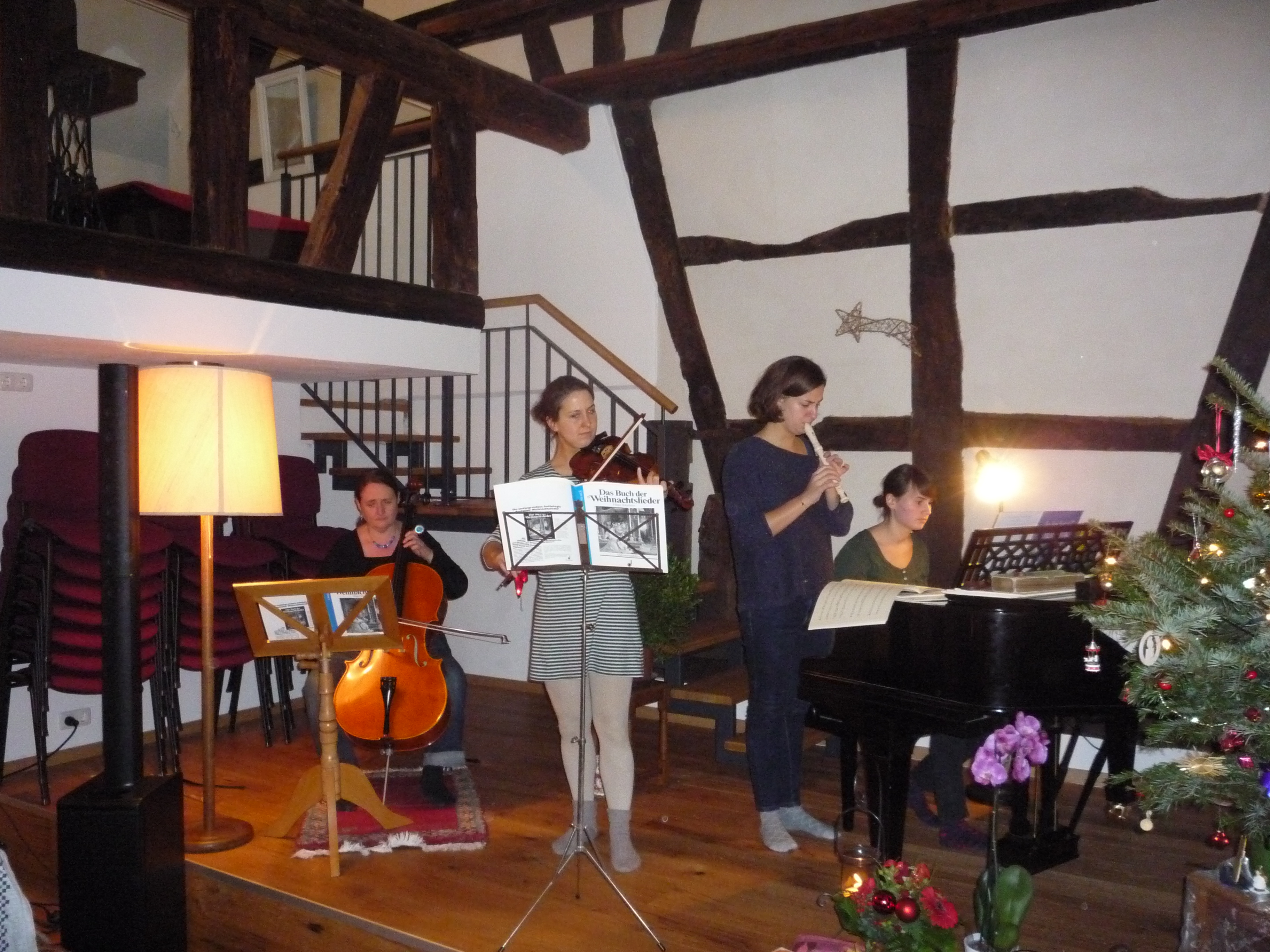 Weihnachtliches Musizieren zum Mitmachen (1)
